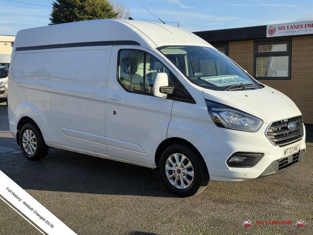 Ford Transit Custom 2.0 300 Ecoblue Mhev Limited Panel Van White