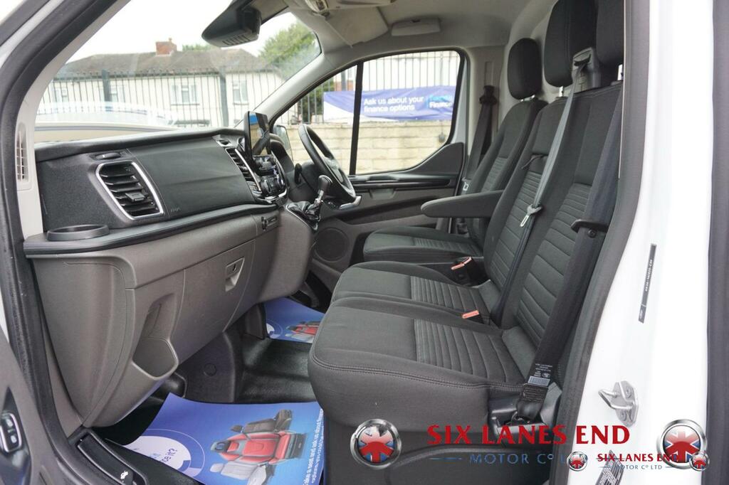 Ford Transit Custom 2.0 300 Ecoblue Mhev Limited Panel Van MT72VHC White #5