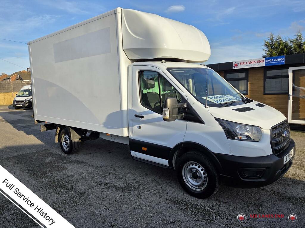 Ford Transit Custom 2.0 350 Ecoblue Leader Luton Fwd White