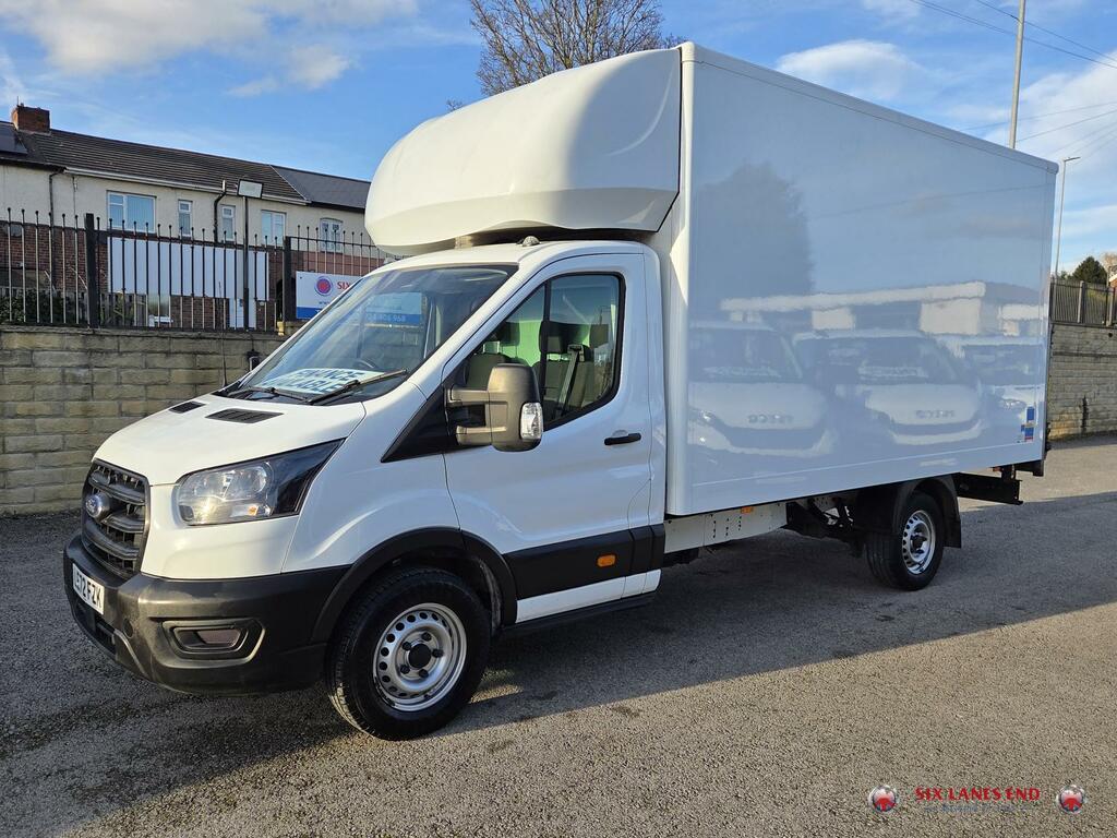 Ford Transit Custom 2.0 350 Ecoblue Leader Luton Fwd LE72FZK White #6