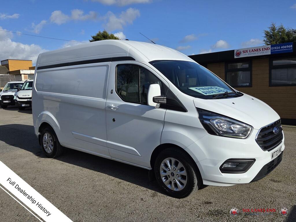 Ford Transit Custom 2.0 300 Ecoblue Mhev Limited Panel Van White