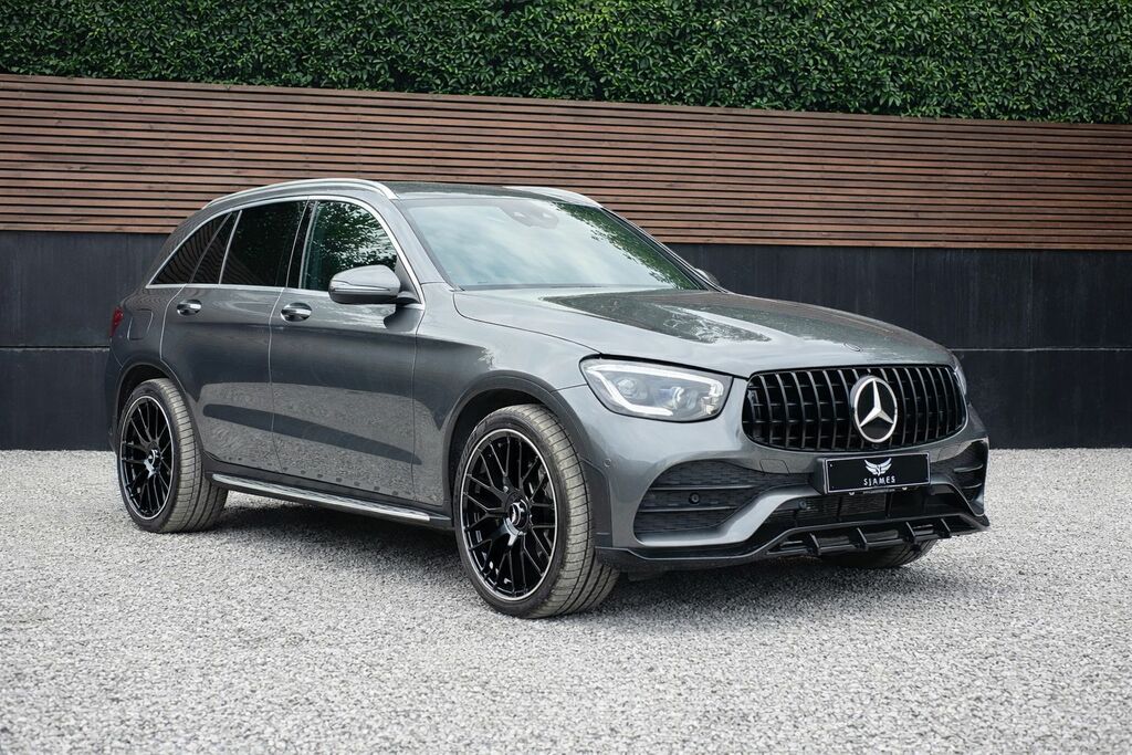 Mercedes-Benz GLC Class 2019 2.0 Glc300d Amg Line Premium Plus Suv D SD69MDX Grey #5