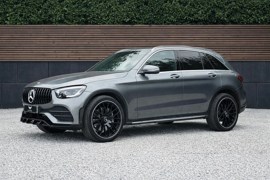 Mercedes-Benz GLC Class 2019 2.0 Glc300d Amg Line Premium Plus Suv D SD69MDX Grey #2