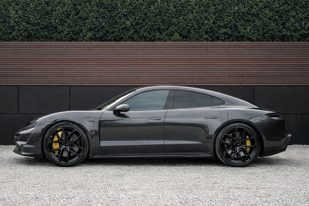 Porsche Taycan 2022 Performance Plus 93.4Kwh Turbo S Saloon E WD72CVA Grey #6