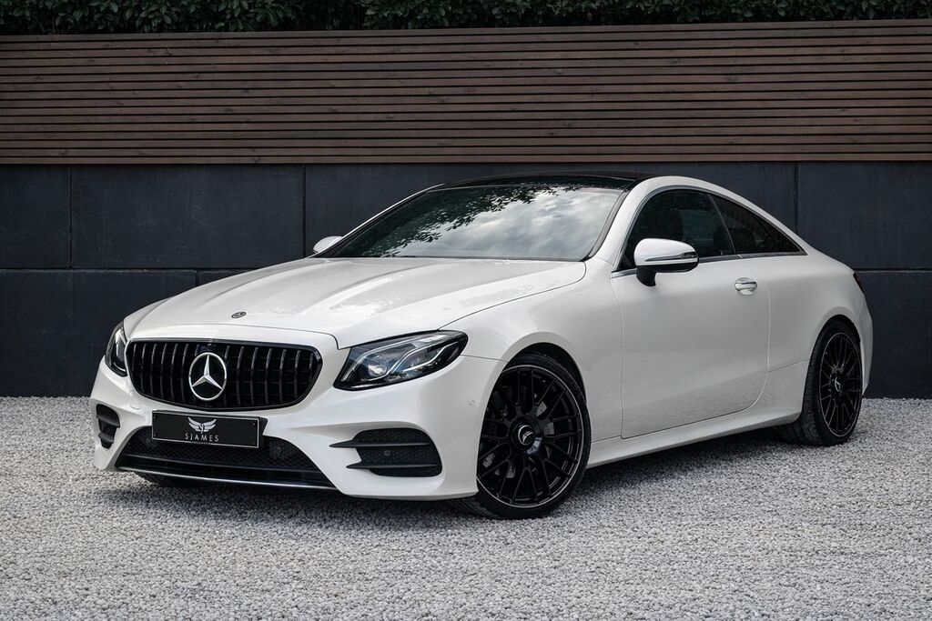 Mercedes-Benz E Class 2018 2.0 E220d Amg Line Premium Plus Coupe D WN18DVF White #3