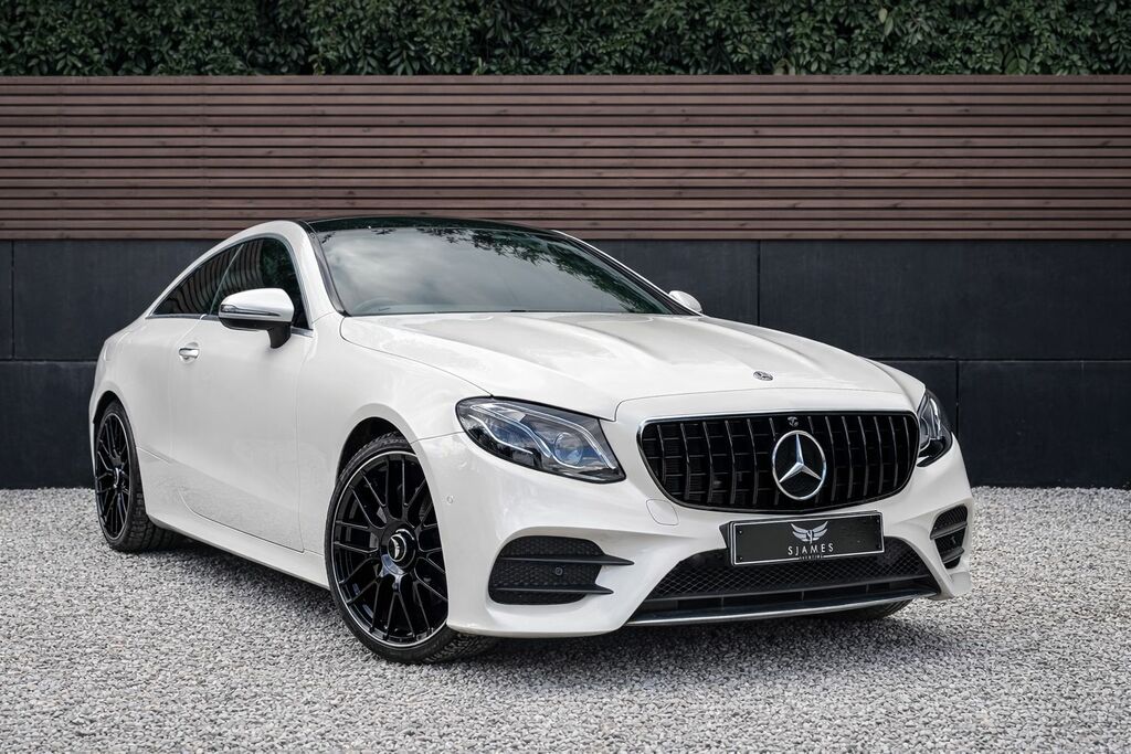 Mercedes-Benz E Class 2018 2.0 E220d Amg Line Premium Plus Coupe D WN18DVF White #4