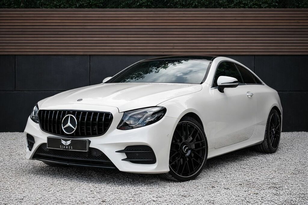 Mercedes-Benz E Class 2018 2.0 E220d Amg Line Premium Plus Coupe D WN18DVF White