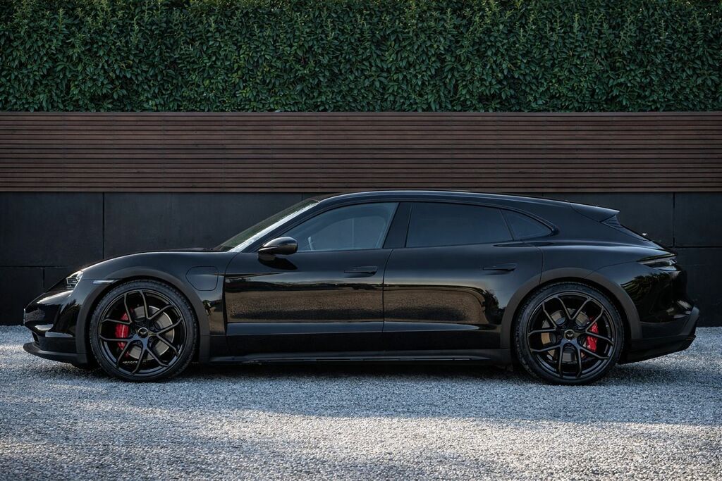 Porsche Taycan 2022 Performance Plus 93.4Kwh 4S Cross Turismo BG22UYD Black #6