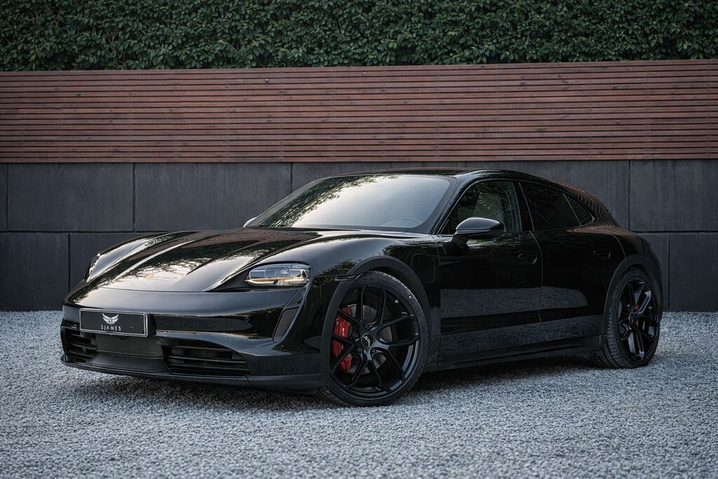 Porsche Taycan 2022 Performance Plus 93.4Kwh 4S Cross Turismo BG22UYD Black #3