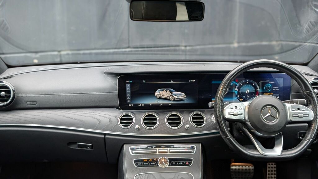 Mercedes-Benz E Class 2020 2.0 E220d Amg Line Night Edition Premium Plu VX70RVK Black #2