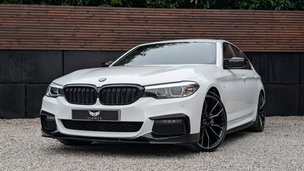 BMW 5 Series 2019 2.0 520D M Sport Saloon Euro White