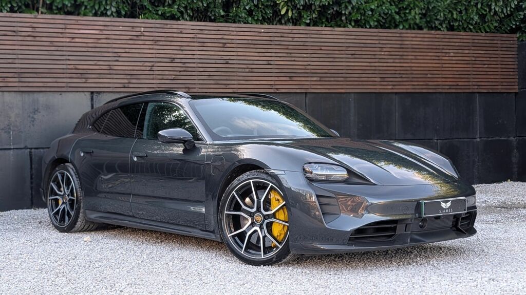 Porsche Taycan 2022 Performance Plus 93.4Kwh Turbo S Sport Turism MT22XHA Grey #6