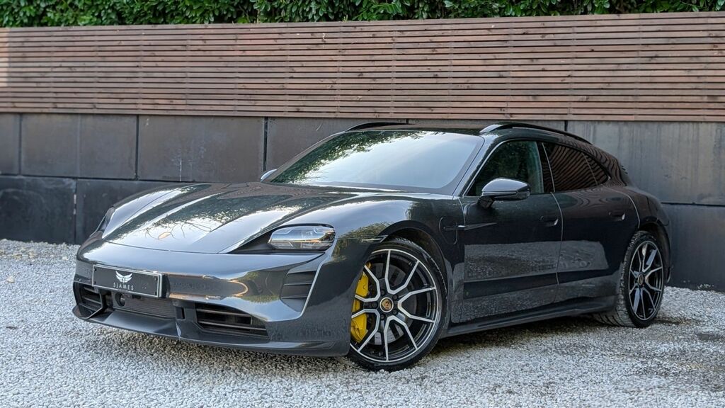 Porsche Taycan 2022 Performance Plus 93.4Kwh Turbo S Sport Turism MT22XHA Grey #3