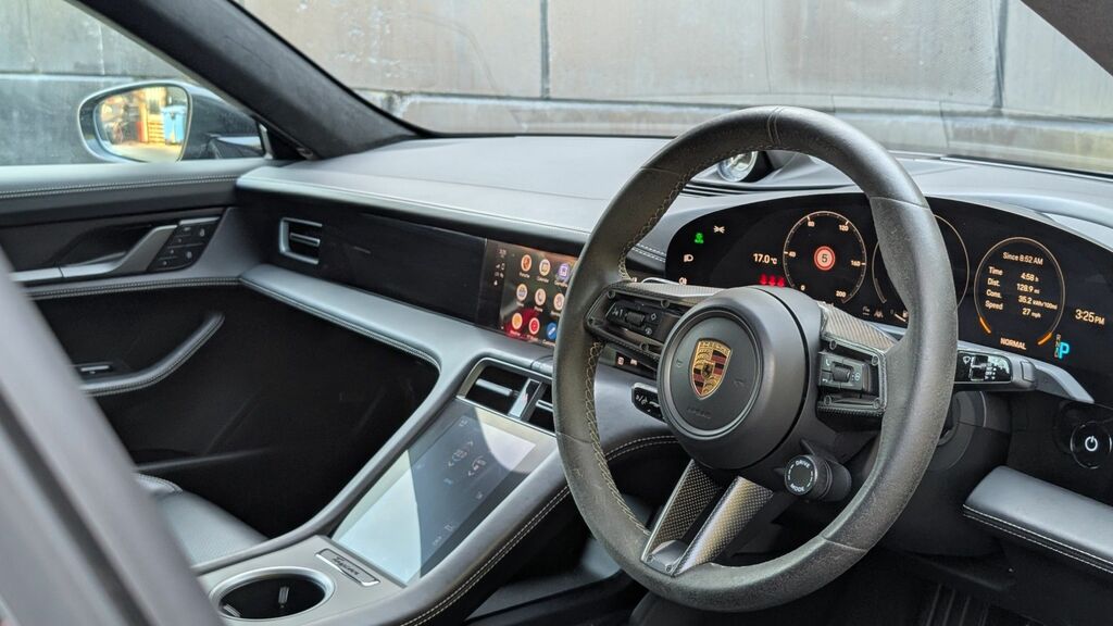 Porsche Taycan 2022 Performance Plus 93.4Kwh Turbo S Sport Turism MT22XHA Grey #2