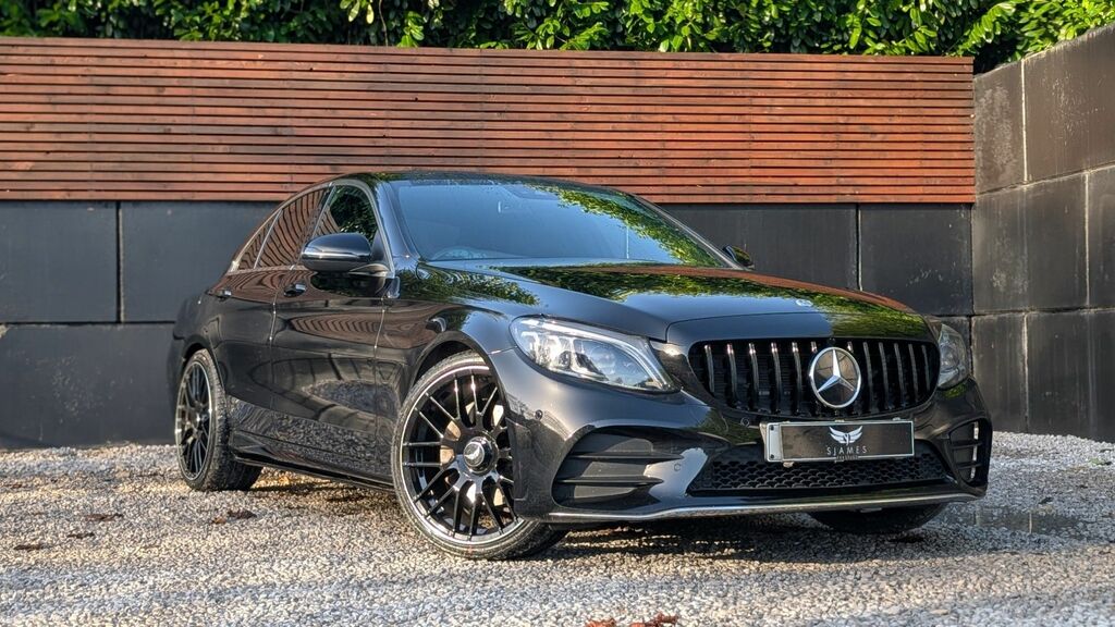 Mercedes-Benz C Class 2019 2.0 C220d Amg Line Premium Plus Saloon WD19OCL Black #4