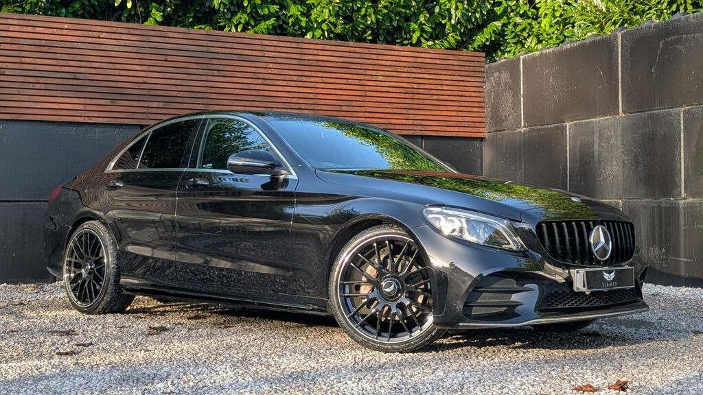Mercedes-Benz C Class 2019 2.0 C220d Amg Line Premium Plus Saloon WD19OCL Black #5