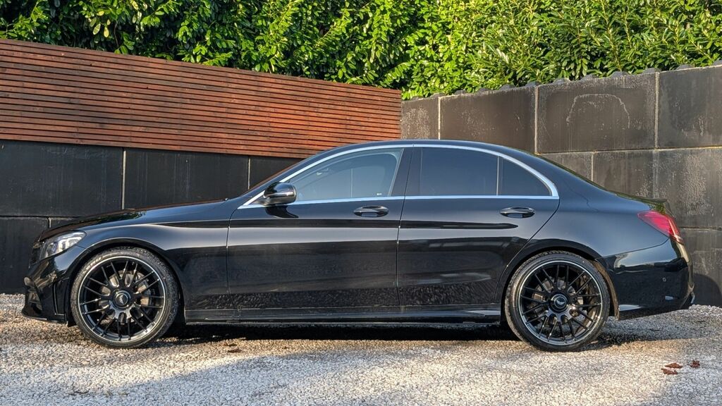 Mercedes-Benz C Class 2019 2.0 C220d Amg Line Premium Plus Saloon WD19OCL Black #6