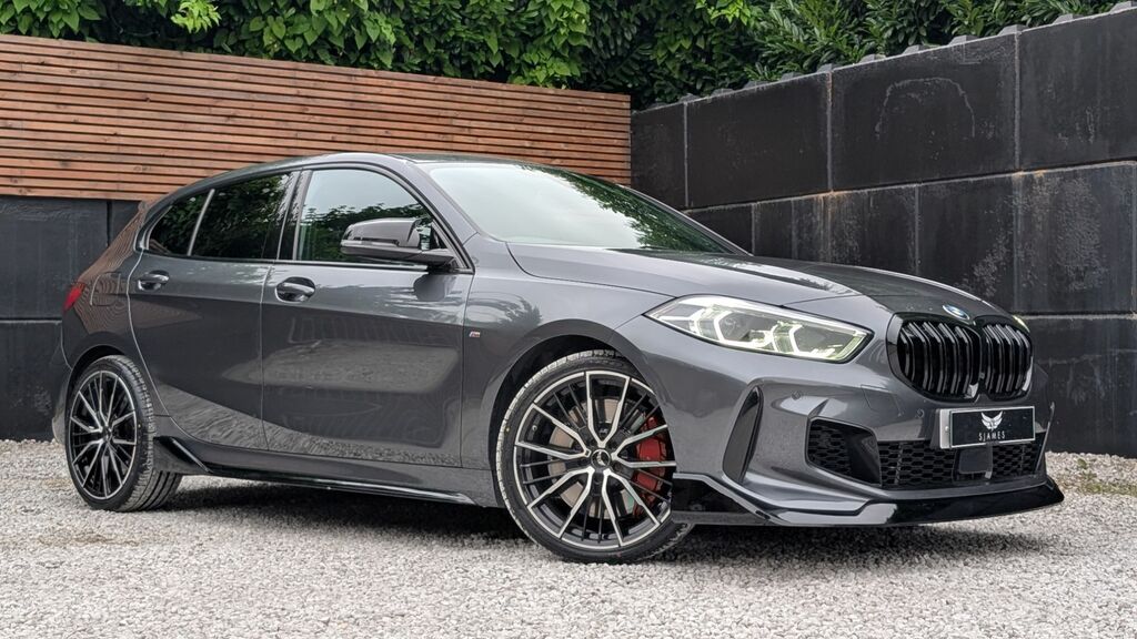 BMW 1 Series 2021 2.0 128Ti Hatchback Euro 6 S YC21GWO Grey #5