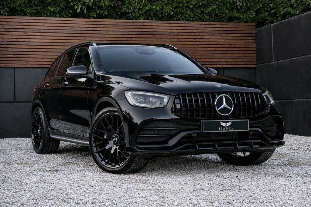 Mercedes-Benz GLC Class 2020 2.0 Glc220d Amg Line Premium Suv LS70YLB Black #4
