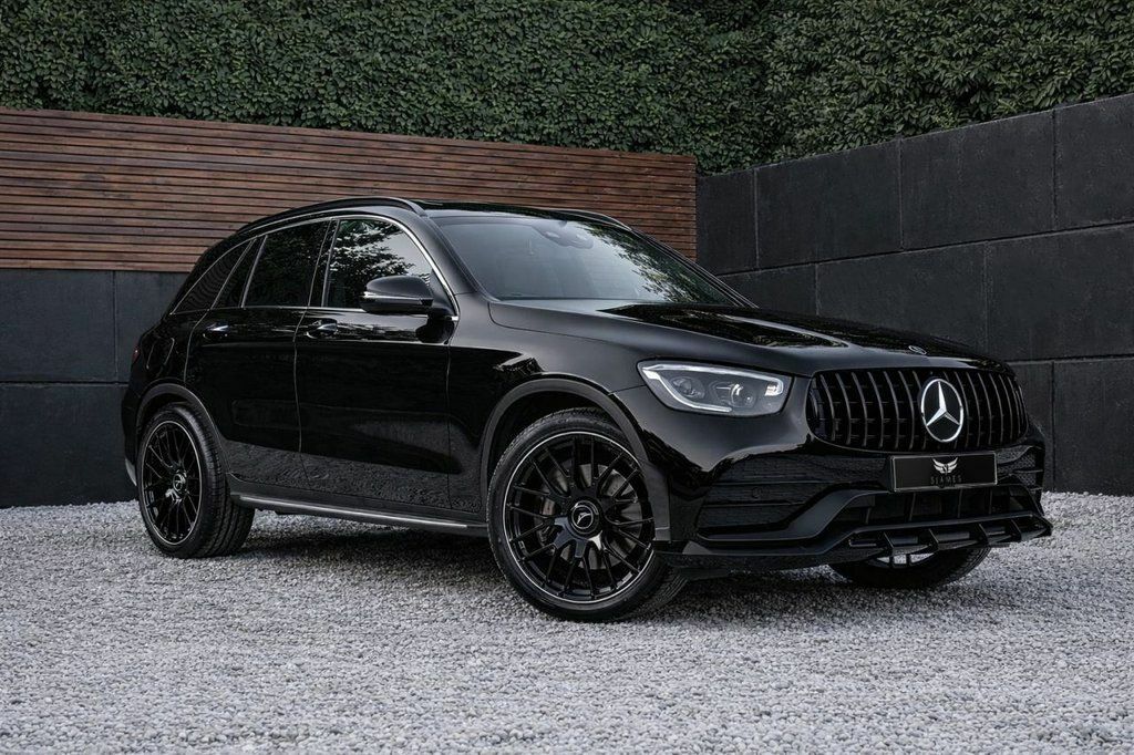 Mercedes-Benz GLC Class 2020 2.0 Glc220d Amg Line Premium Suv LS70YLB Black #5