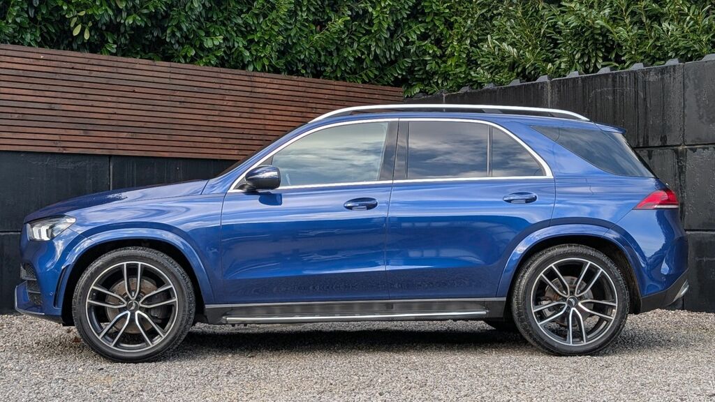 Mercedes-Benz GLE Class 2021 2.0 Gle350de 31.2Kwh Amg Line Suv Blue #6