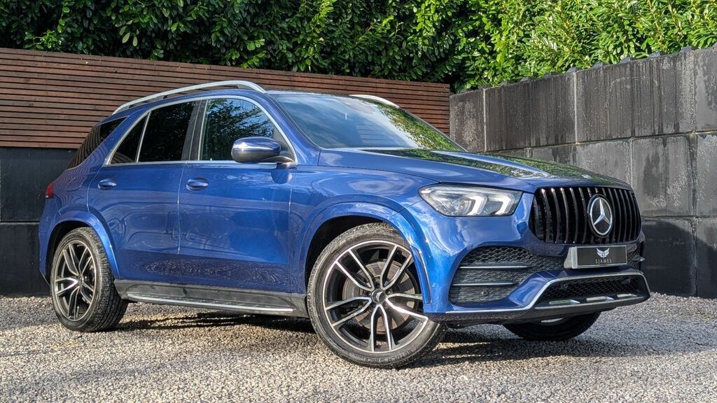 Mercedes-Benz GLE Class 2021 2.0 Gle350de 31.2Kwh Amg Line Suv Blue #5