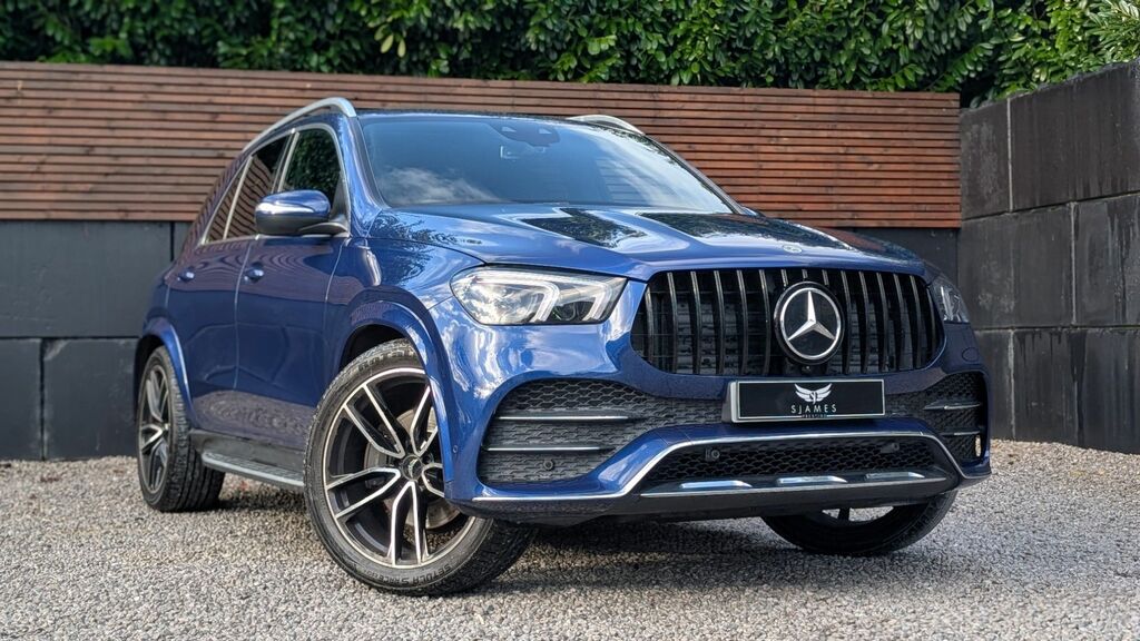 Mercedes-Benz GLE Class 2021 2.0 Gle350de 31.2Kwh Amg Line Suv Blue #4