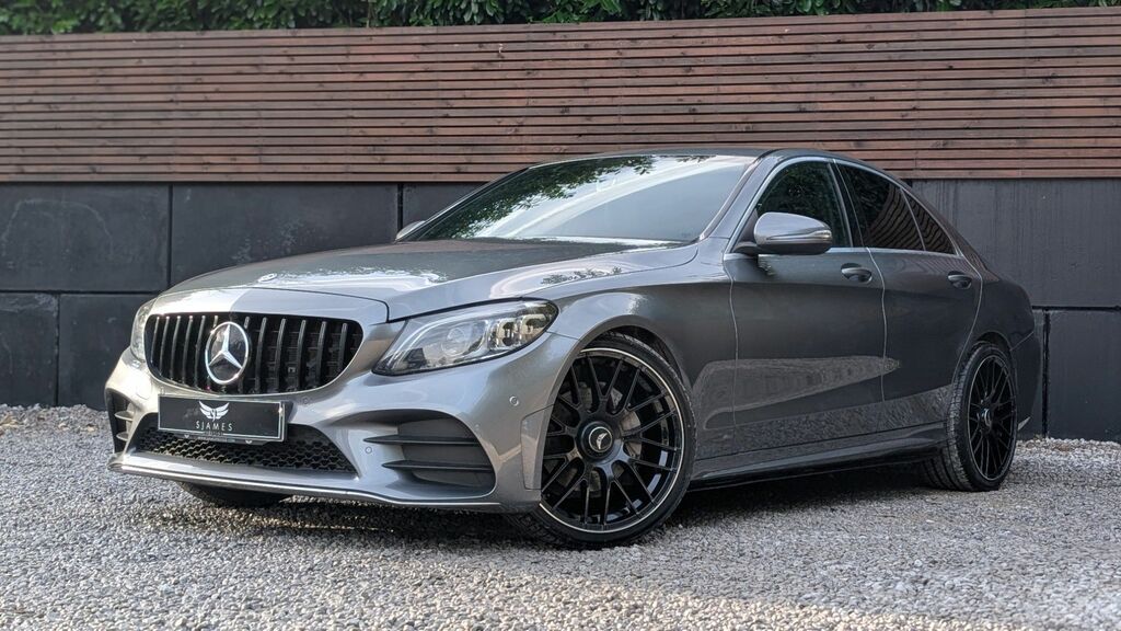 Mercedes-Benz C Class 2018 1.5 C200 Mhev Eq Boost Amg Line Premium Plus Grey #3