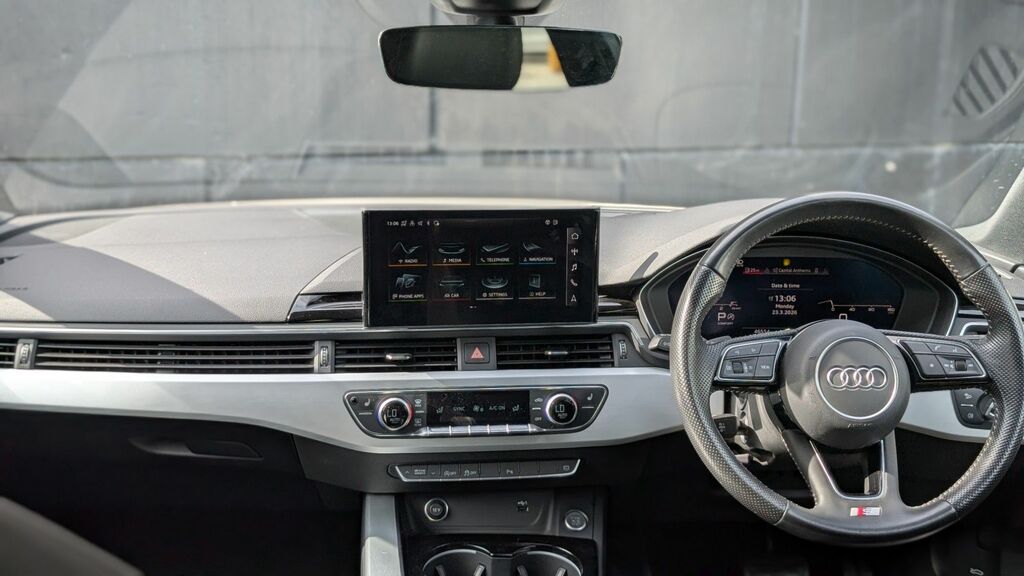Audi A4 Avant 2019 2.0 Tfsi 35 S Line Estate S Tronic CK69YZX White #2