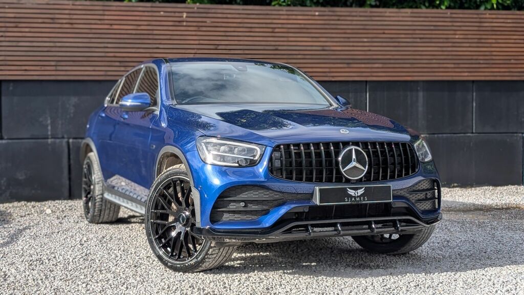 Mercedes-Benz GLC Class 2020 2.0 Glc300d Amg Line Premium Coupe Dies WN20VNL Blue #4