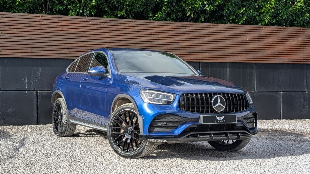 Mercedes-Benz GLC Class 2020 2.0 Glc300d Amg Line Premium Coupe Dies WN20VNL Blue #3