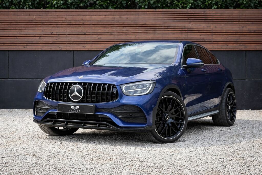 Mercedes-Benz GLC Class 2020 2.0 Glc300d Amg Line Premium Coupe Dies Blue