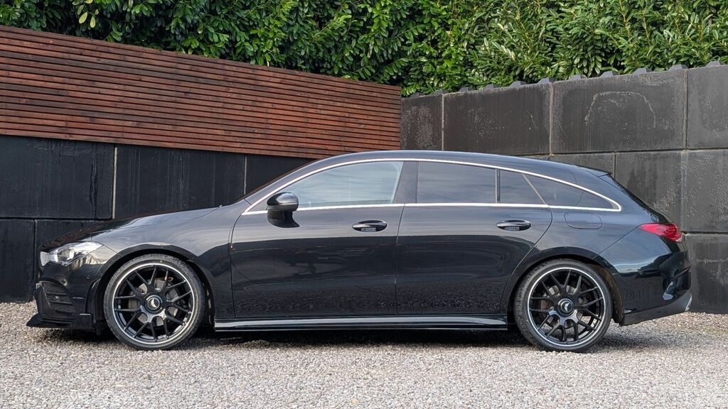 Mercedes-Benz CLA Class 2021 2.0 Cla220d Amg Line Premium Plus Shooting Black #5