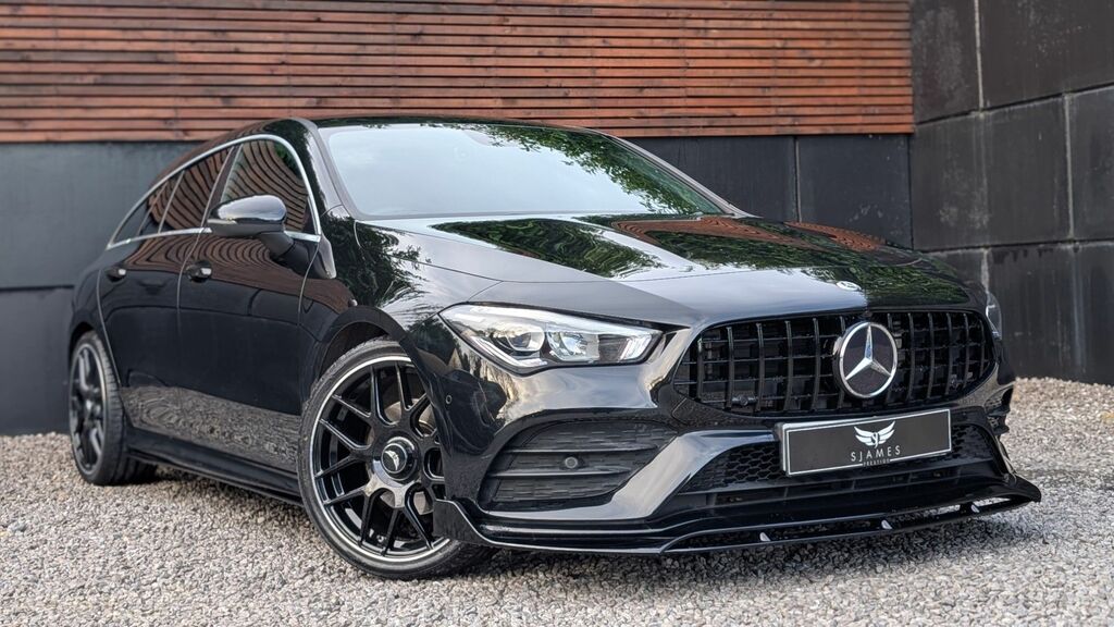 Mercedes-Benz CLA Class 2021 2.0 Cla220d Amg Line Premium Plus Shooting Black #3