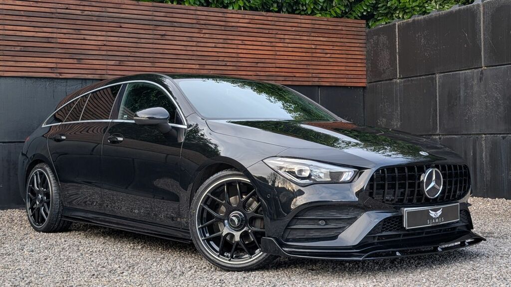 Mercedes-Benz CLA Class 2021 2.0 Cla220d Amg Line Premium Plus Shooting Black #4