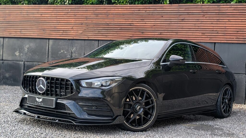 Mercedes-Benz CLA Class 2021 2.0 Cla220d Amg Line Premium Plus Shooting Black #2