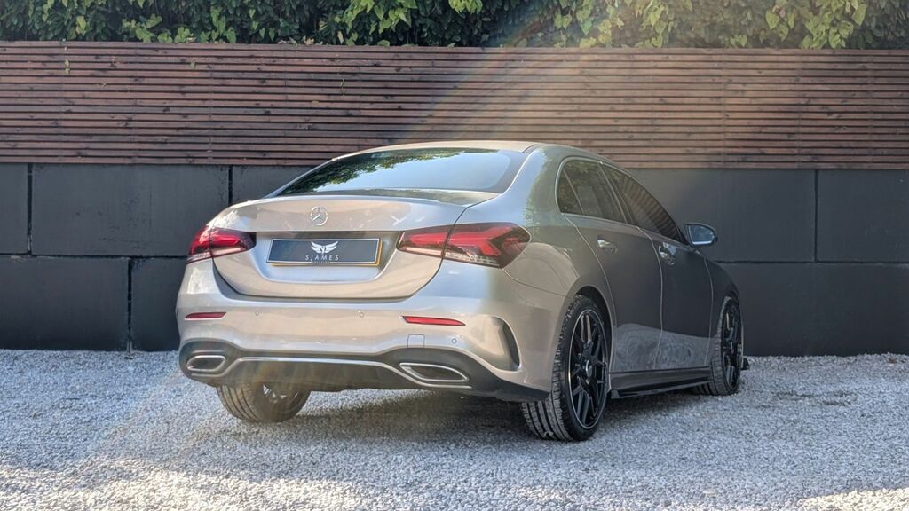 Mercedes-Benz A Class 2020 2.0 A200d Amg Line Premium Plus 2 Saloon Silver #6