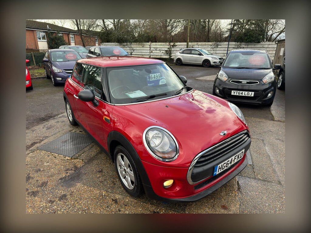 Mini Hatch 1.2 One Euro 6 Ss Red #3