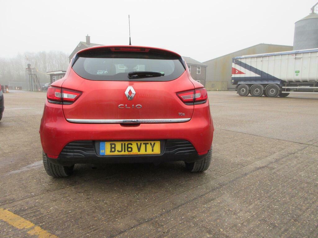 Renault Clio 0.9 Tce Dynamique S Nav Euro 6 S S BJ16VTY Red #3