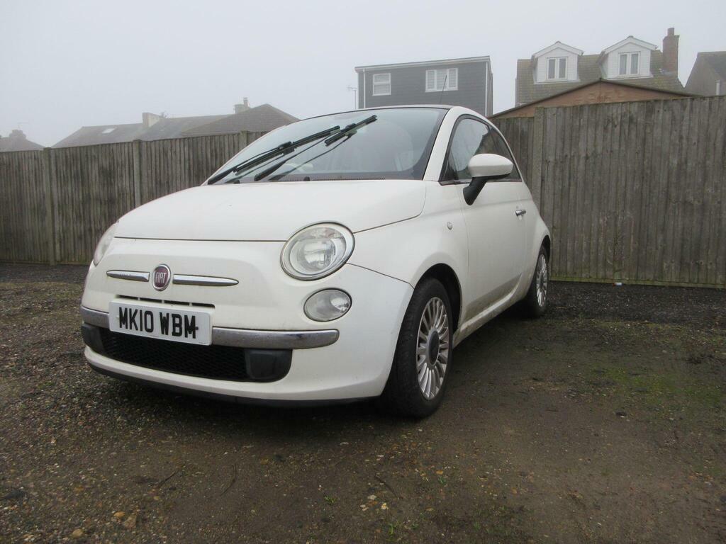 Fiat 500 1.2 Lounge Dualogic Euro 4 White