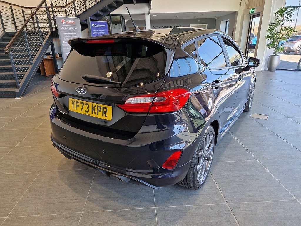 Ford Fiesta T Ecoboost Mhev St-line Edition YF73KPR Black #6
