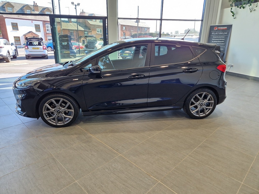Ford Fiesta T Ecoboost Mhev St-line Edition YF73KPR Black #2
