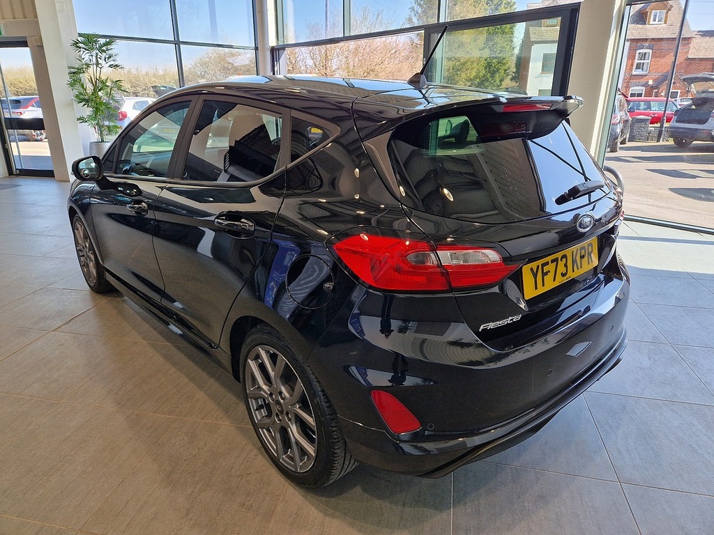 Ford Fiesta T Ecoboost Mhev St-line Edition YF73KPR Black #3