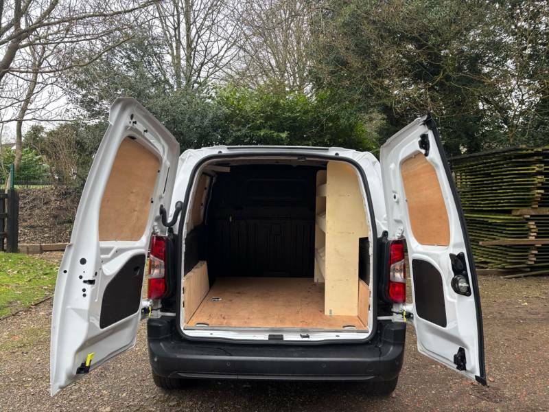 Peugeot Partner 1.5 Bluehdi 1000 Professional Premium Standard P OV73WJG White #6