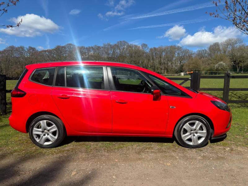 Vauxhall Zafira Tourer 1.4I Turbo Exclusiv Euro 6 - 2015 15 HY15EYX Red #3