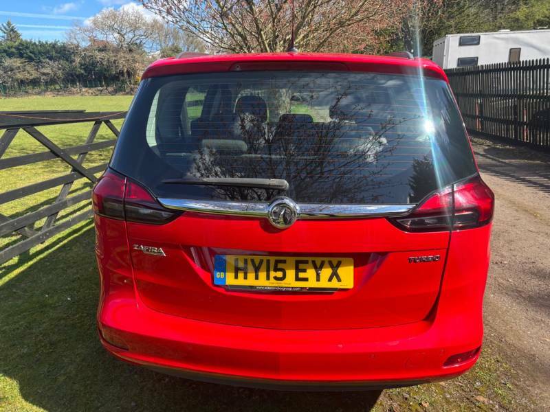 Vauxhall Zafira Tourer 1.4I Turbo Exclusiv Euro 6 - 2015 15 HY15EYX Red #6