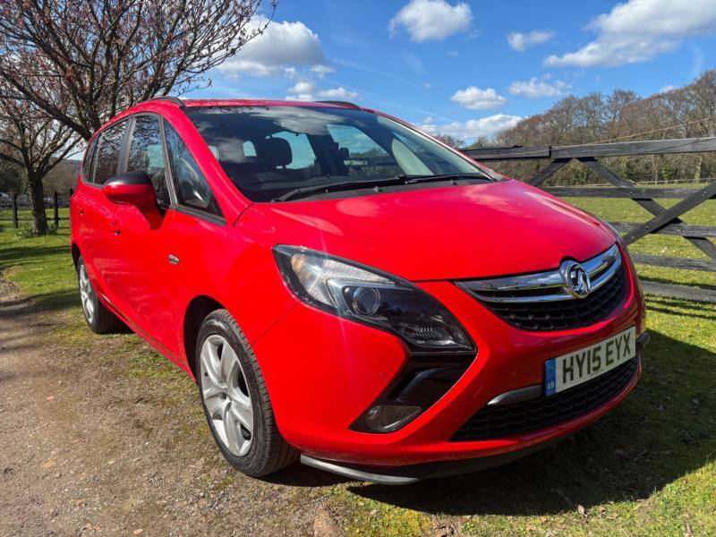 Vauxhall Zafira Tourer 1.4I Turbo Exclusiv Euro 6 - 2015 15 Red