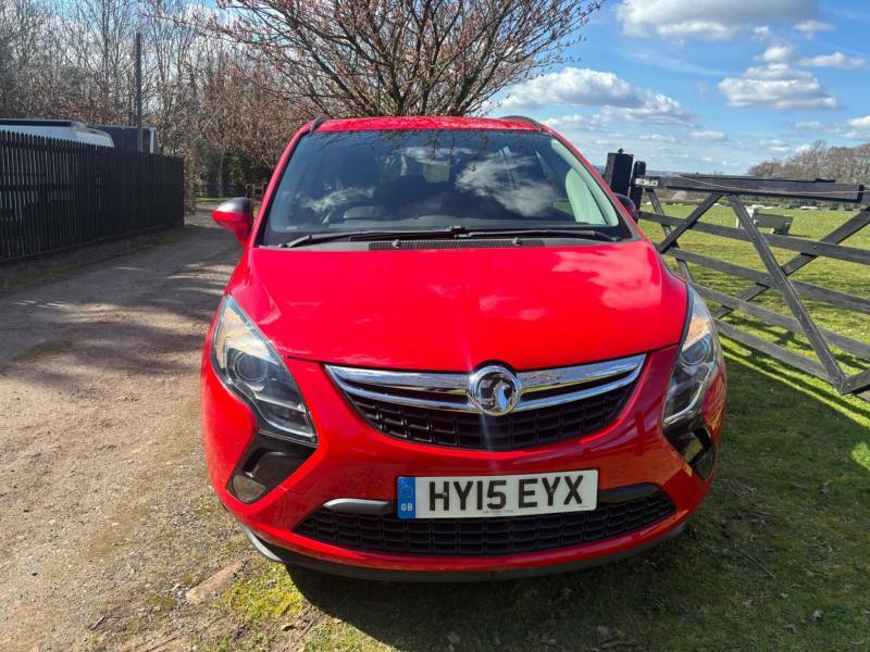 Vauxhall Zafira Tourer 1.4I Turbo Exclusiv Euro 6 - 2015 15 HY15EYX Red #2