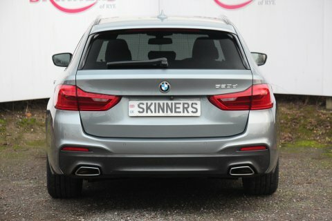 BMW 5 Series 520D M Sport LD69YZN Blue #5