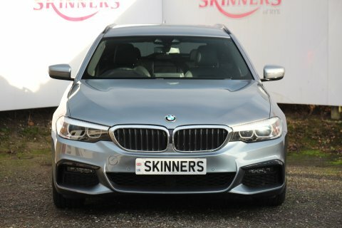 BMW 5 Series 520D M Sport LD69YZN Blue #2